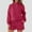 01 Hot Pink, variant on Fewfanhot Lounge Sets for Women Fashion Quarter Zipper Sweatshirt Shorts Sweatsuits 2 Piece Set Tracksuit