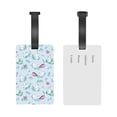 thumbnail image 5 of Sikiie Rabbit And Butterfly Luggage Tags Privacy Cover ID Label Suitcase Tags Identifiers For School Bags,Suitcases, 5 of 7