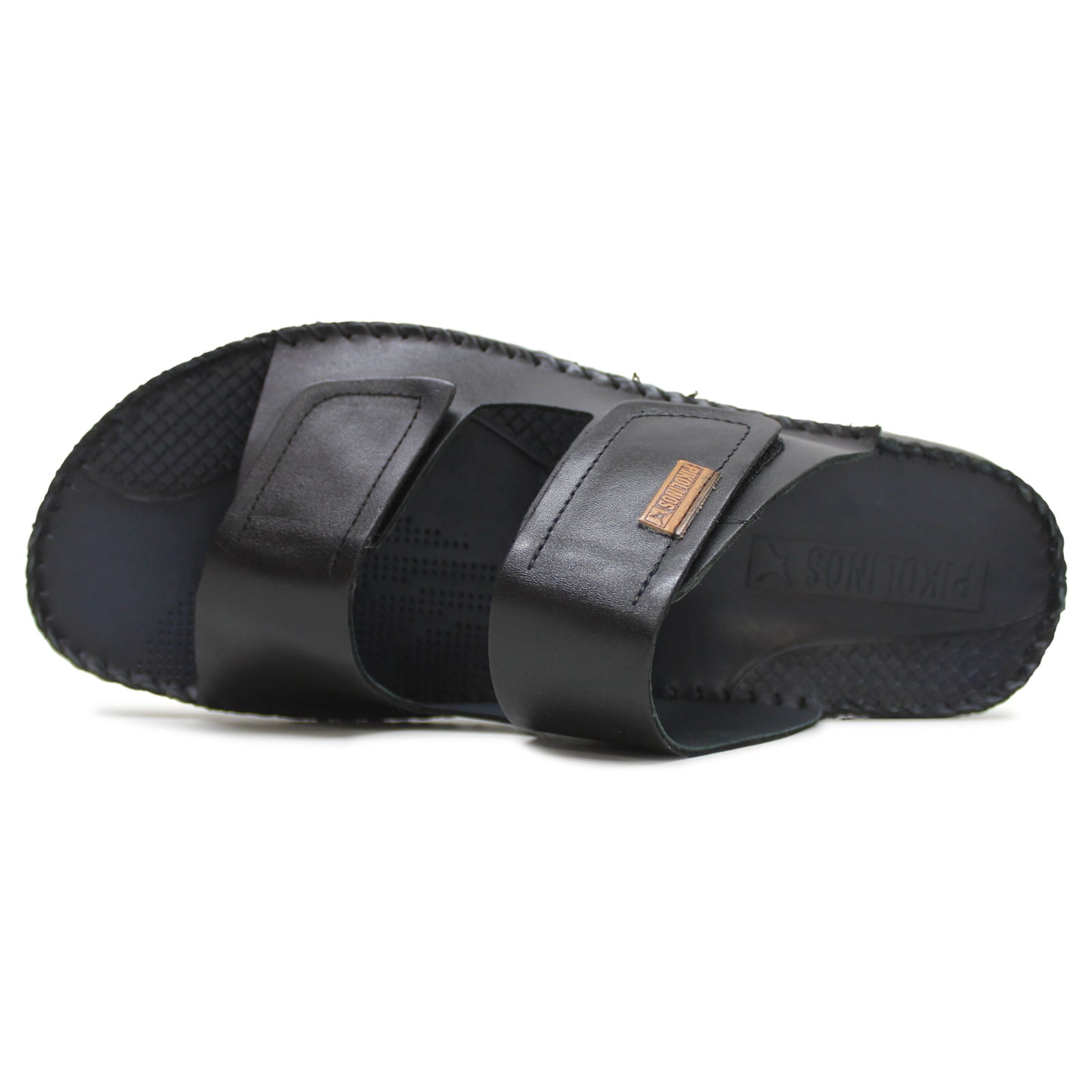 Pikolinos Tarifa Black Leather Sandals Men Size 43 (9 9.5) Amazon.com | PIKOLINOS Flat Sandals Leather Tarifa for Man  main image 4