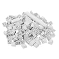 thumbnail image 4 of Uxcell Mechanical Keyboard Keycaps Keyboard Replacement Universal ABS Translucent 104 Keys, White 1 Set, 4 of 5