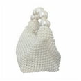 thumbnail image 4 of Chic Pearl Beaded Clutch Bag for Women Evening Use at Weddings and Parties, 4 of 6