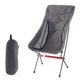 thumbnail image 1 of Silla con respaldo plegable para exteriores Silla de playa portátil para acampar y pescar para viajes Picnic Senderismo Mochilero Yuarrent LF000041-02B, 1 of 7