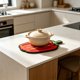 thumbnail image 1 of Trivet Mat, Pumpkin Shape Silicone Heat Resistant Pot Holder, Countertop Protector Drainage Mat for Kitchen Sink, 6.6x5.3 Inch, 1 of 6