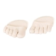 thumbnail image 1 of Medias plantillas de algodón Almohadillas Cojín Metatarso Dolor en el antepié Soporte Beige JShteea  Cuidado Belleza, 1 of 7