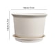 thumbnail image 3 of Jardineras De Plástico Maceta beige gruesa con bandeja para plantar en interiores y exteriores, decoración del hogar y jardín (1 unidad) JASKFLY, 3 of 8