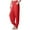 Red, variant on Fznquz Pants for Women Trendy Casual Yoga Harem Pants High Waisted Workout Loose Green Pants S
