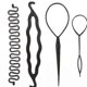 thumbnail image 4 of 4pcs/set Magic Hair Braid Twist Curl Tool, 4 of 5
