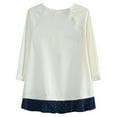 thumbnail image 2 of Richie House Girls' Sweet Long Sleeve T-shirt with Polka Dot Bottom RH1352, 2 of 2