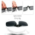 thumbnail image 6 of Joopin 2 Pairs Polarized Clip-On Sunglasses Rimless Flip Up Anti-Glare Driving Glasses, 6 of 10
