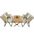 thumbnail image 4 of Foldable Table - Sturdy Armrests - Patio Entertaining, 4 of 4