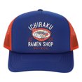 thumbnail image 2 of Naruto Shippuden Ichiraku Ramen Navy Blue Foam Adjustable Trucker Hat, 2 of 5