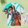 thumbnail image 5 of Apex Legends Womens T-Shirt Round Neck Short Sleeve Tee Shirts Summer Breathable Tops Blouse XL, 5 of 8
