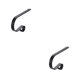 thumbnail image 1 of Gancho de calcetín de Navidad Advancent Colgador de chimenea ajustable Clip Negro 2Conjunto, 1 of 6
