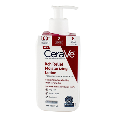 Cerave Itch Relief Moisturizing Lotion Relief skin irritations 8 Oz, 2