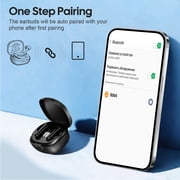 Wireless Earbuds Bluetooth Headphone Sport,Bluetooth 5.4 Earbud, Hifi Stereo Deep Bass Earphones with Noise Cancelling Mic, IP7 Waterproof Headphones