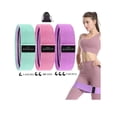 thumbnail image 1 of KIT DE BANDAS PARA EJERCICIO 3 NIVELES DE RESISTENCIA GER 3 bandas de diferentes colores según su nivel de resistencia en bolsita para facil transportación, 1 of 2