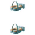 thumbnail image 3 of Bearachild Soporte para secador de pelo Estante de peinado Autoadhesivo Almacenamiento Estante colgante Hogar Dormitorio Organizador Decoración verde 2Conjunto, 3 of 6