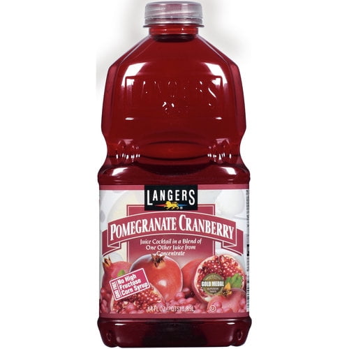 Langers GMOFree GlutenFree Cranberry Pomegranate Juice Cocktail, 64