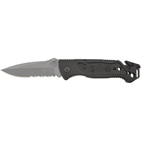 SOG Escape Bead Blasted Folding Knife FF24-CP