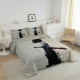 thumbnail image 3 of Erosebridal Anime Boy Bedding Queen Comforter Set, Japanese Style Down Comforter, Samurai Anime Decor, Reversible, 3 of 7
