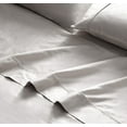 thumbnail image 5 of Brielle Home 400 Thread Count Cotton Sateen Sheet Set Collection, 5 of 6