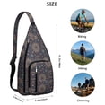 thumbnail image 2 of Celestial Sun and Moon Drawstring Backpack – Vintage Boho Astrology & Starry Night Print – Mystical Moon Phase & Cosmic Aesthetic Bag for Hiking, Festivals, and Spiritual Travel, 2 of 3