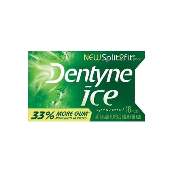 Liberty Distribution 113764 Spearmint Chewing Gum- pack of 9