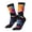 3 Black, variant on Colorful Skull Print Adult Socks for Men & Women,Calf Socks, Ankle Socks,Boots Socks,Breathable Casual Sock,Unisex Crew Socks