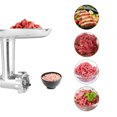 thumbnail image 4 of Metal Food Grinder Vertical Tray Tubes Restaurant Grinding Device Vertical Type Metal Food Rustproof Kitchen Tools Replacement for KitchenAid Stand Mixer, 4 of 9