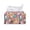 Cat Donut Design, variant on Chririnla Watercolor Koala with Floral Wreath & Pink Blossoms Print Tissue Box Cover, Easy to Clean Rectangle Tissue Box Cover Bottom Belt Waterproof Cuboid Tissue Holder for Home Night Stands
