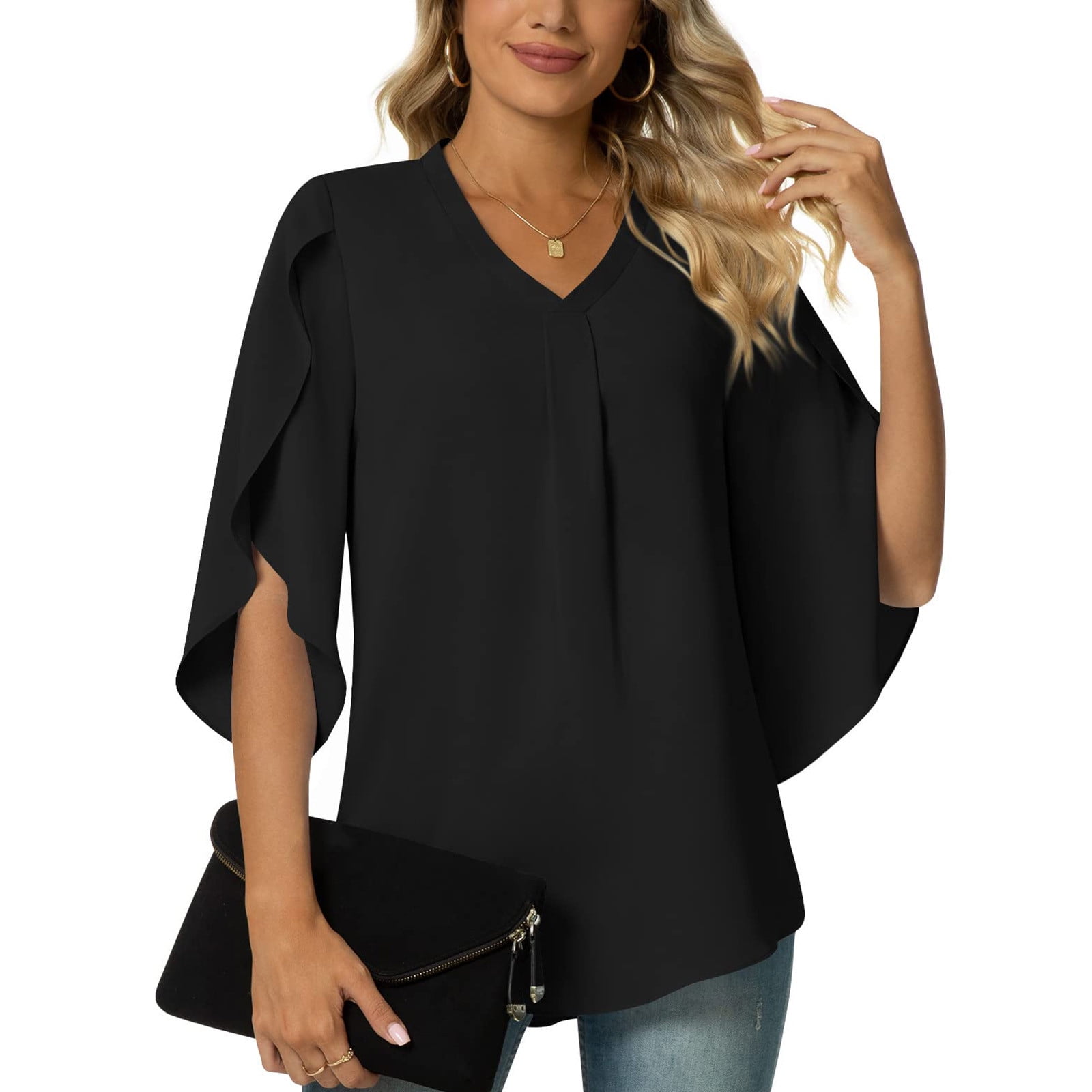chiffon swing top