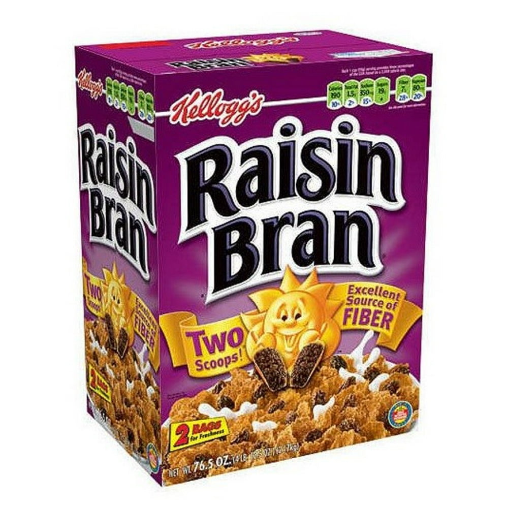 Raisin Bran Cereal, Original, 38.25 Oz, 2 Ct