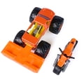 thumbnail image 3 of Monster Jam El Toro Loco Monster Truck and Dirt Bike Vehicle 2-Pack, 1:64 Scale, 3 of 6