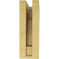thumbnail image 4 of 3"W x 6"D x 9"H Classic Mediterranean Rough Cedar Woodgrain TimberThane Corbel, Primed Tan, 4 of 6