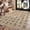 Beige & Taupe, variant on Fnova Scalloped Floral Area Rug, 3'x5' Machine Washable Non Slip Jute Rug for Entryway Kitchen Bedroom Living Room, Kid and Pet Friendly Indoor Carpet