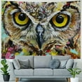 thumbnail image 4 of Orinice Owl Tapestry Wall Hanging Unique Style Home Wall Decor Art for Living Room Bedroom Apartment Farmhouse Dorm 50x40inch, 4 of 6