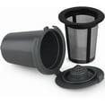 thumbnail image 2 of Replacement Parts 2pcs SS-RFC HomeBarista Reusable Filters Cup, Compatible with Cuisinart Single Serve Coffee Makers, 2 of 6