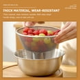 thumbnail image 6 of SWETRACE 1Set Rice Strainer with Two Tier Drain and Water Storage for Kitchen Countertop, 6 of 8