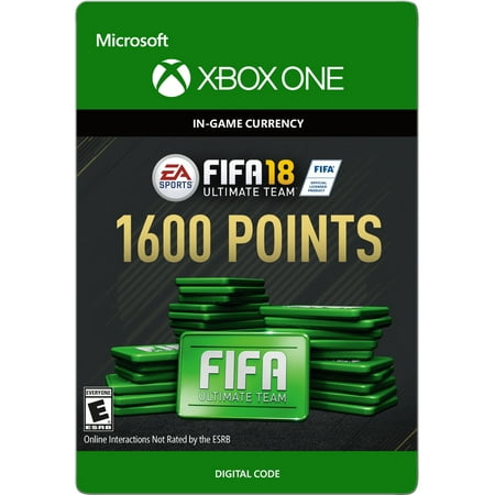 Xbox One FIFA 18 Ultimate Team 1600 Points (email