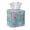 Hibiscus Leaf, variant on Xoenoiee Hibiscus Leaf Print Tissue Box Cover Square Foldable Tissue Box Holder PU Leather Facial Paper Organizer, for Bathroom Bedroom Living Room Parlors Office, Snap Closure