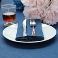 thumbnail image 4 of Balsa Circle 10 Dark Blue Faux 17" Denim Polyester Napkins Table Top Decorations, 4 of 6