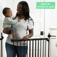 thumbnail image 4 of Summer by Ingenuity The Stairway+ 46W Series Pet and Baby Gate - Black, 4 of 11