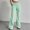 A7-Mint Green, variant on Flare Leggings for Women Elastic High Waisted Drawstring Flared Pants Solid Color Flares Yoga Y2k Summer Soft Trousers,Pink S