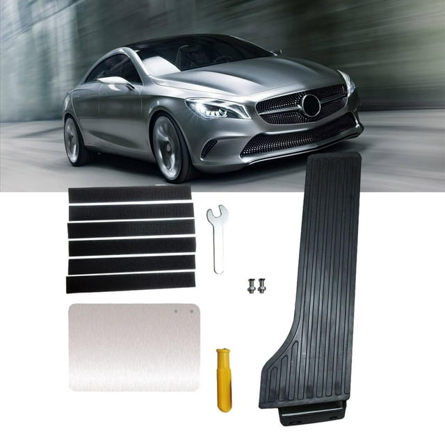 Juego de Modificación de Pedal de de Montaje en Suelo, Accesorios Cómodos para Conducción de Automóviles