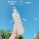 thumbnail image 2 of Billuyoard Botella de agua de vidrio, reemplazo lavable, resistente al calor, transparente, escala de tiempo, para interiores y exteriores, jugo de té, Teteras 500ml Billuyoard HA067173-01, 2 of 6