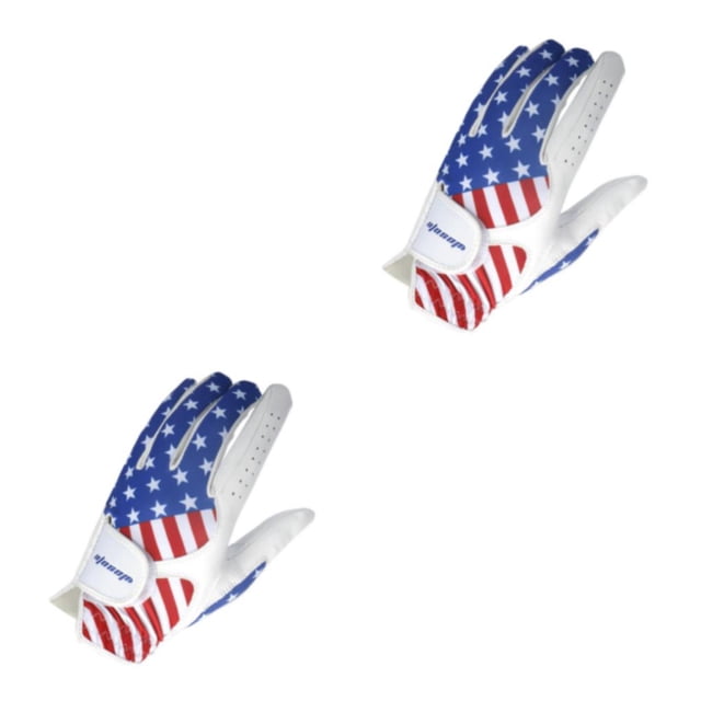Decodeary Gants de Golf Doux Main Gauche Gant de Protection Antidérapant pour Sports Extérieurs No 24 2Set