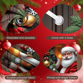 thumbnail image 2 of Festive Design Christmas Banner Santa Claus Decoration Merry Christmas Polyester Holiday Decoration for Christmas Party Indoor Event, 2 of 9