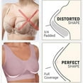 thumbnail image 4 of SMihono Womens Sports Bras High Impact Workout Bras Full Coverage Yoga Bras Plus Size No Underwire Bras for Running Gym Pink XXL, 4 of 4