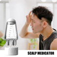 thumbnail image 5 of 4 Uds Aplicador del Cabelludo Peine Líquido Peine Portátil para Masaje del Cabelludo con Bola de Rodillo Dispositivo de Cuidado del Cabello con Aceite ,, 5 of 5