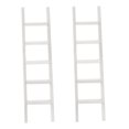 thumbnail image 3 of OULII 2Pcs Mini Ladder Adornment Wooden Small Ladder Chic Design For Mini House Interior Model Decorative Props, 3 of 7
